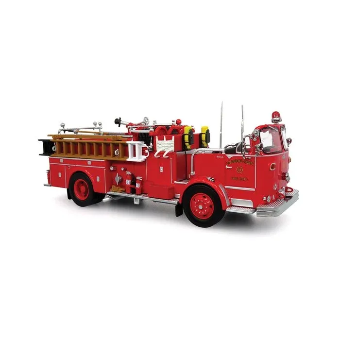 1:87 Iconic Replicas - 1965 Crown FireCoach: LACoFD Engine 51
