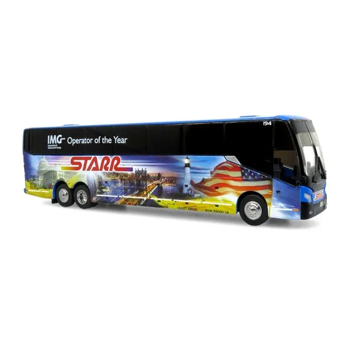 1:87 Iconic Replicas - Prevost H3-45 Coach: Starr Tours