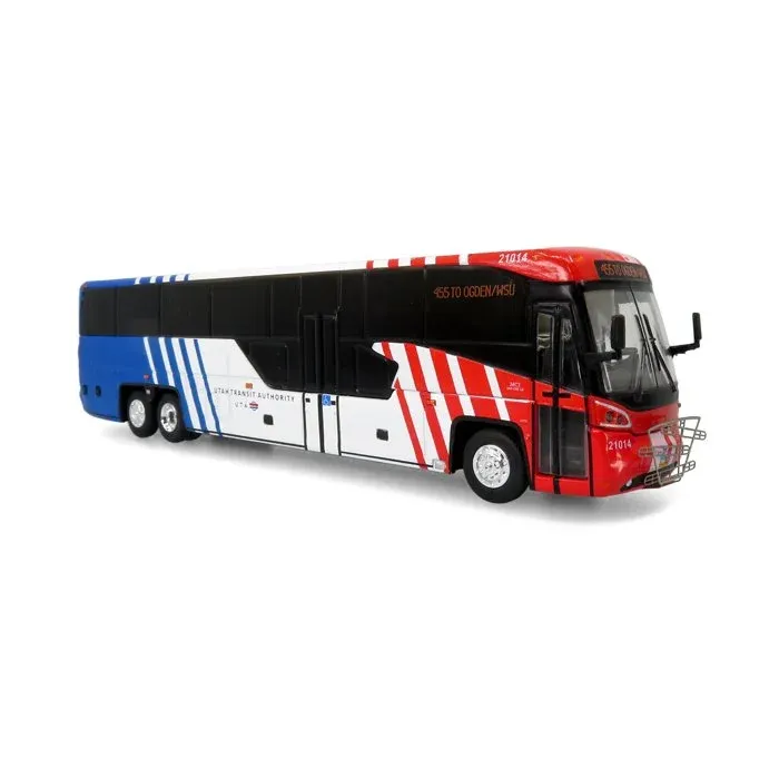 1:87 Iconic Replicas - MCI D45 CRT LE Coach: Utah Transit Authority (UTA) *455 to Ogden/WSU*