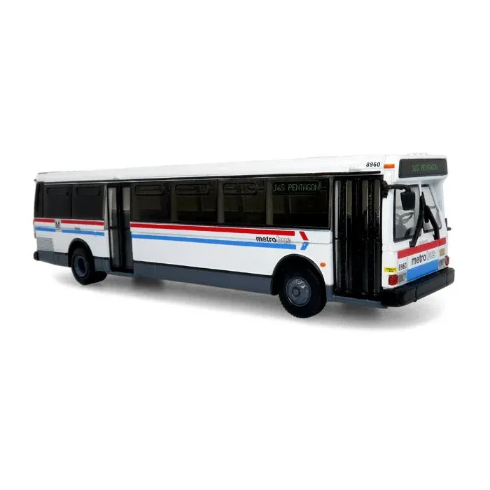 1:87 Iconic Replicas - 1980 Grumman 870 Transit Bus: WMATA Washington *16S Pentagon*