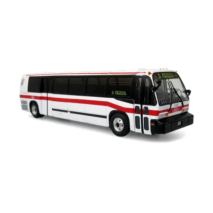 1:87 Iconic Replicas - 1999 TMC RTS Transit Bus: TTC Toronto *11 Bayview to Davisville STN*