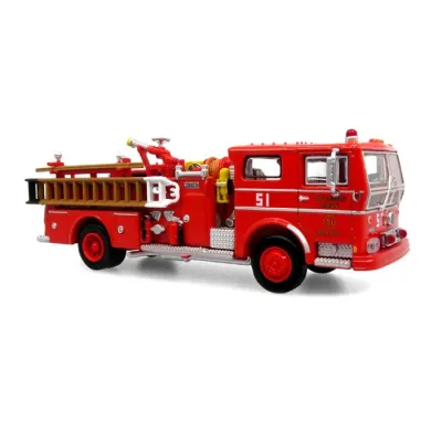 1:87 Iconic Replicas - 1973 Ward LaFrance Fire Truck: LACoFD - Engine 51 1:87 Iconic Replicas - 1973 Ward LaFrance Fire Truck: LACoFD - Engine 51