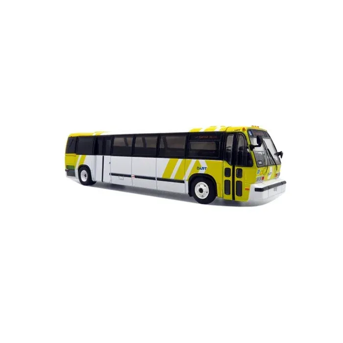 1:87 Iconic Replicas - 1999 TMC RTS Transit Bus: DART Dallas *164 Downtown Dallas*
