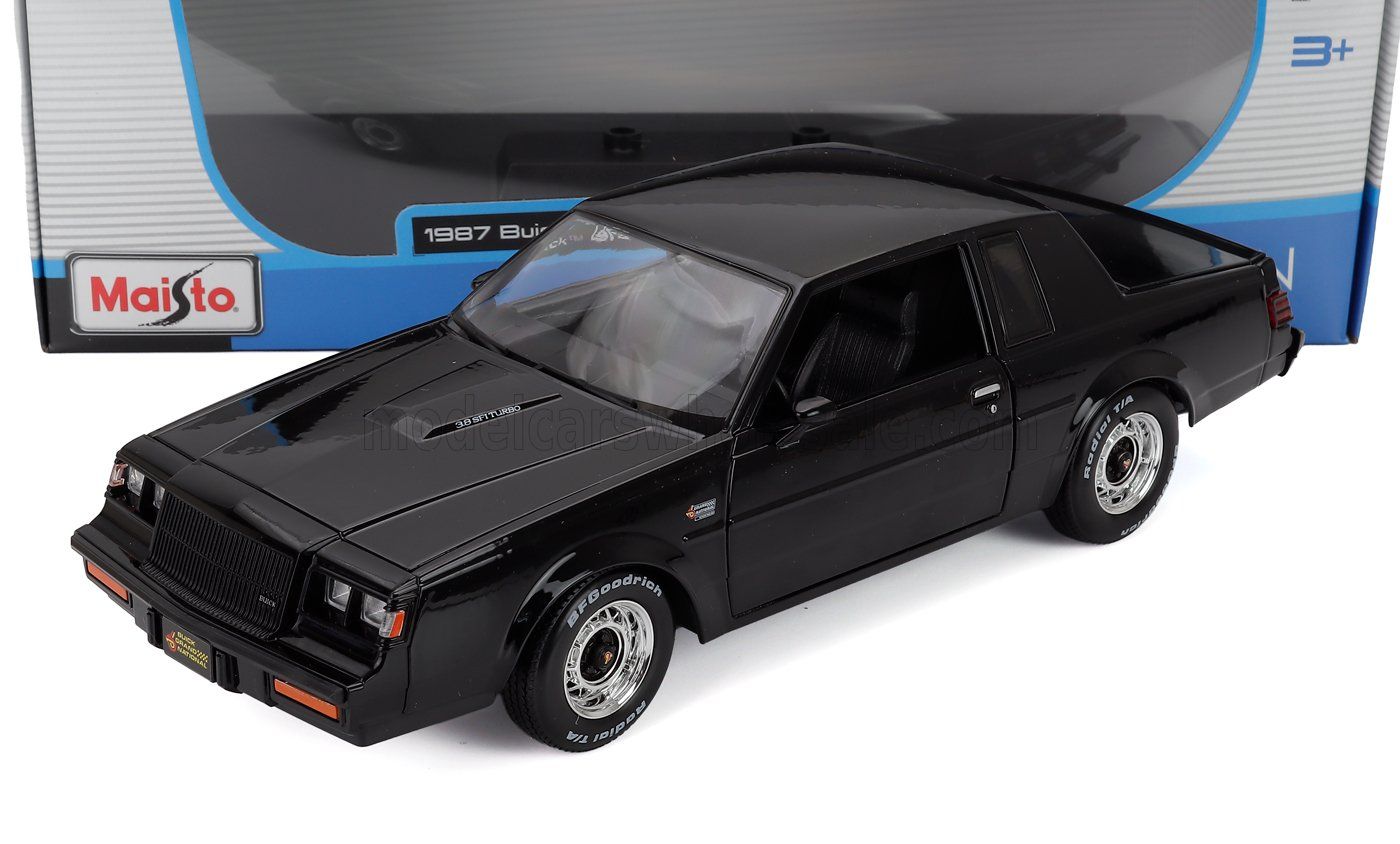 1:18 Maisto - 1987 Buick Grand National Black 1:18 Maisto - 1987 Buick Grand National Black