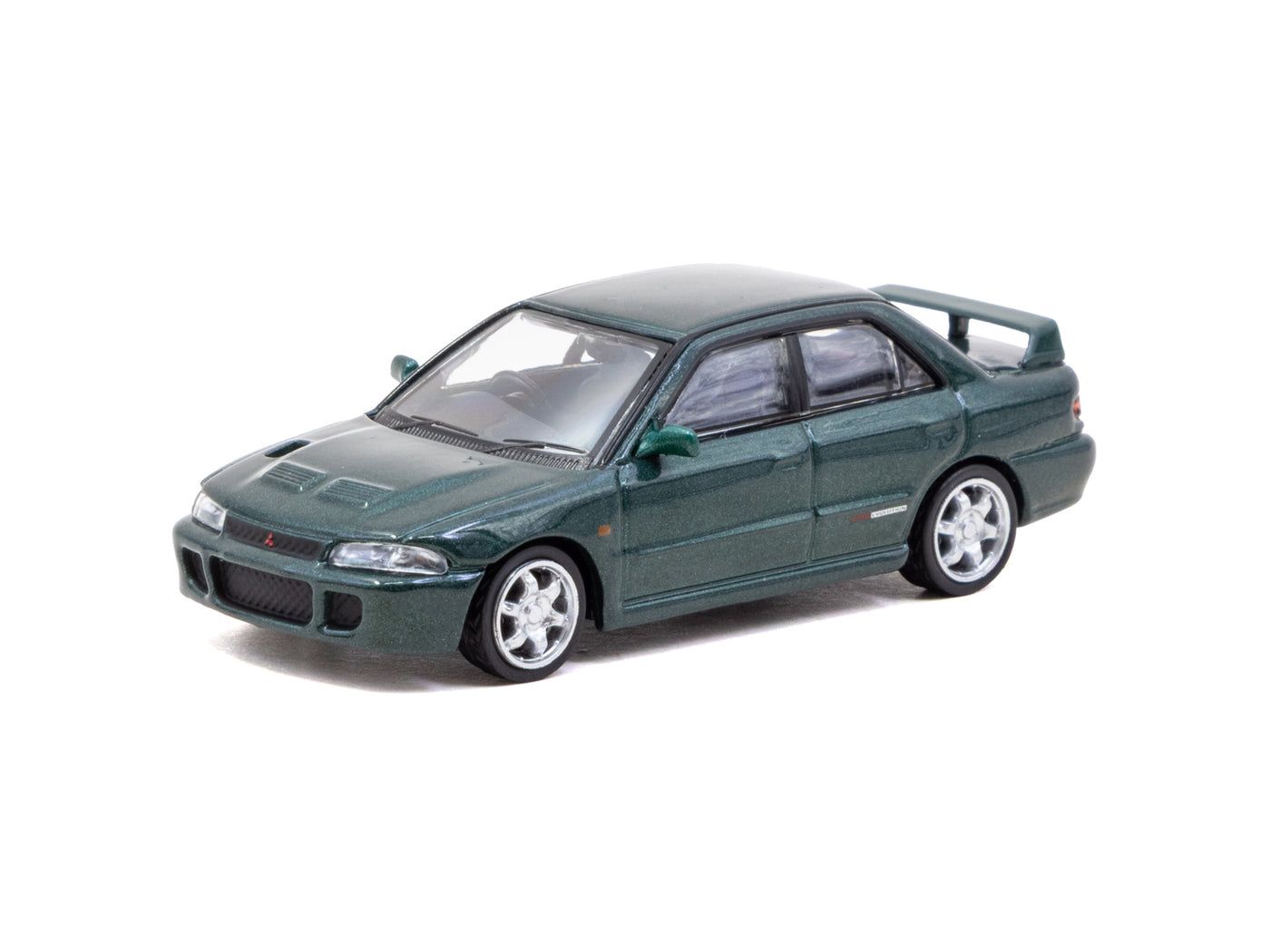 1:64 Tarmac - Mitsubishi Lancer GSR Evolution, green metallic 1:64 Tarmac - Mitsubishi Lancer GSR Evolution, green metallic