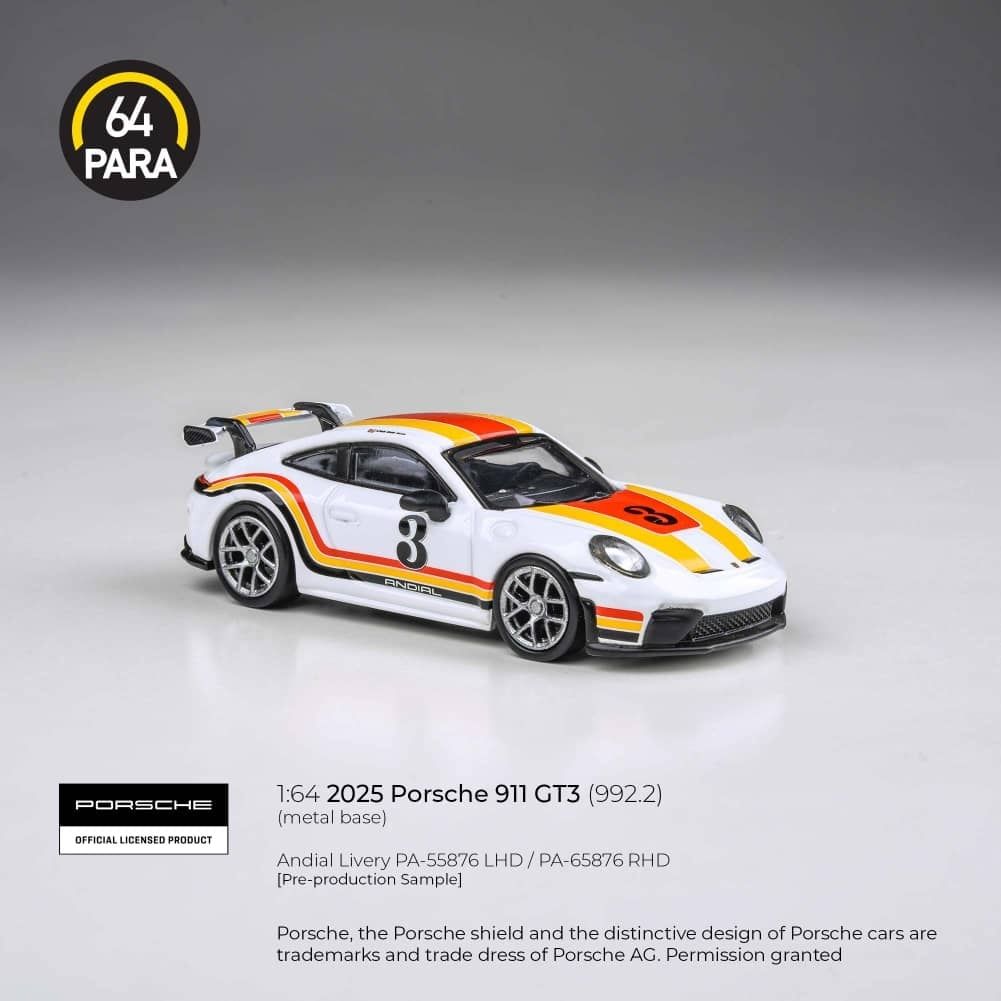 1:64 Para64 - 2025 Porsche 911 GT3 (992.2) Andial Livery