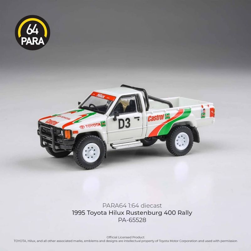 1:64 Para64 - 1995 Toyota Hilux Rustenburg 400 Rally 1:64 Para64 - 1995 Toyota Hilux Rustenburg 400 Rally