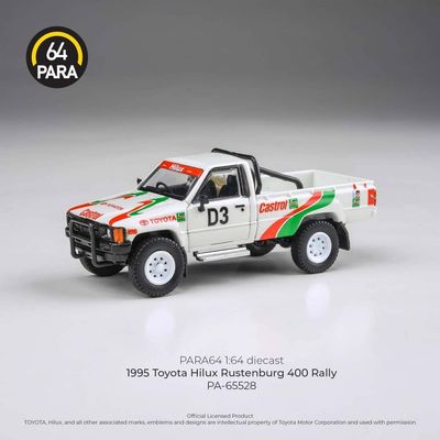 1:64 Para64 - 1995 Toyota Hilux Rustenburg 400 Rally 1:64 Para64 - 1995 Toyota Hilux Rustenburg 400 Rally