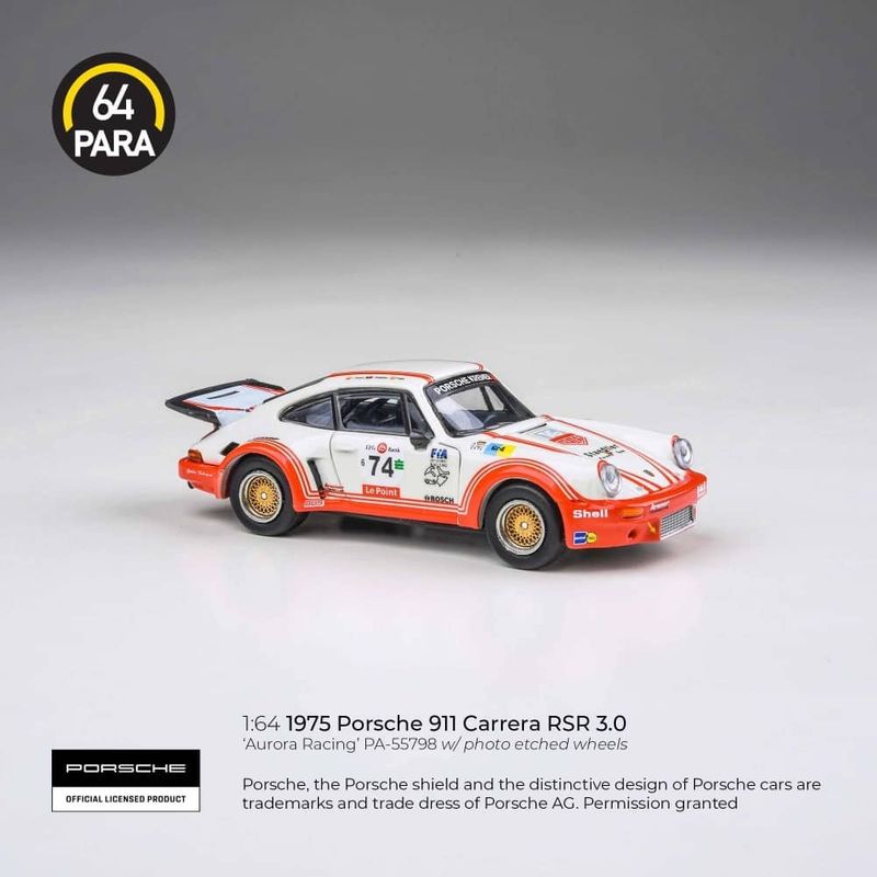 1:64 Para64 - 1974 Porsche 911 Carerra RSR 3.0 Aurora Racing 1:64 Para64 - 1974 Porsche 911 Carerra RSR 3.0 Aurora Racing