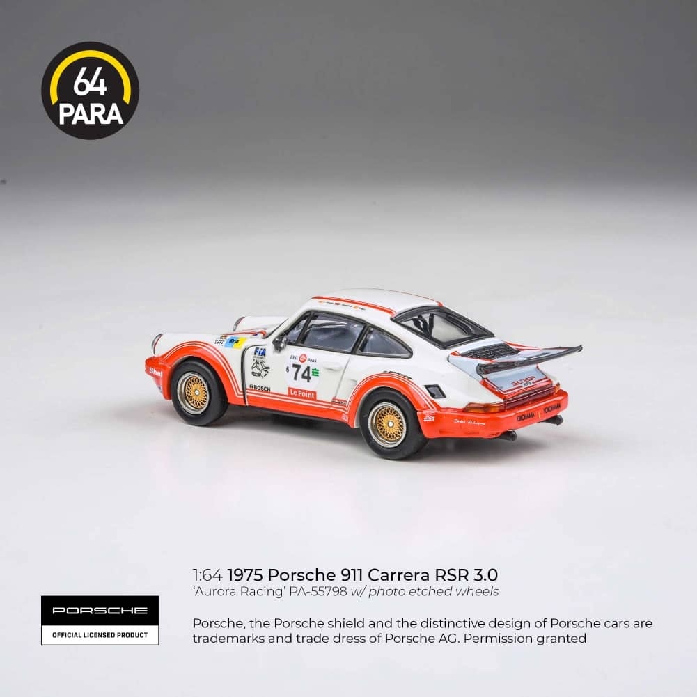 1:64 Para64 - 1974 Porsche 911 Carerra RSR 3.0 Aurora Racing