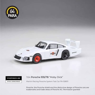 1:64 Para64 - Porsche 935/78 Martini Racing Porsche System Test Car 1:64 Para64 - Porsche 935/78 Martini Racing Porsche System Test Car