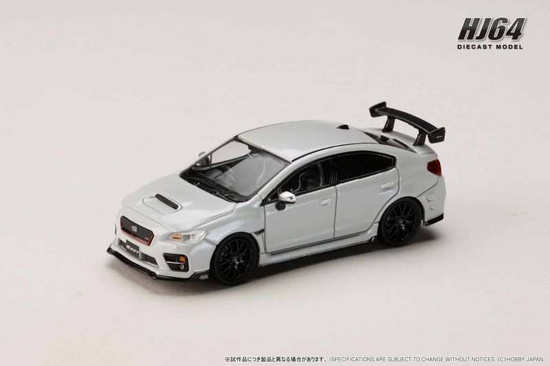 1:64 Hobby Japan - Subaru S208 NBR Challenge Package, crystal white pearl 1:64 Hobby Japan - Subaru S208 NBR Challenge Package, crystal white pearl