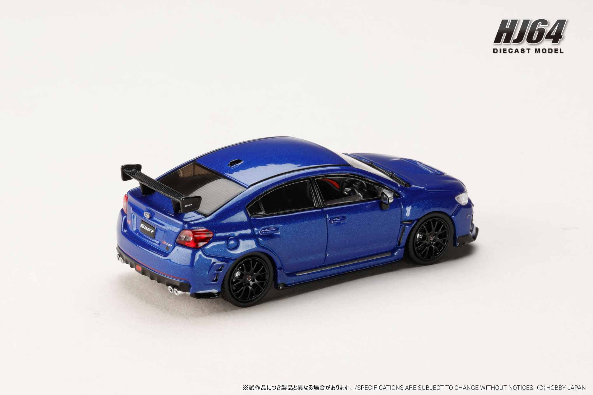 1:64 Hobby Japan - Subaru S208 NBR Challenge Package, WR blue pear