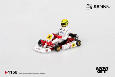 1:64 Mini GT - 1993 Senna Kart Formula K #2 Ayrton Senna Da Silva Masters Of Paris-Bercy 1:64 Mini GT - 1993 Senna Kart Formula K #2 Ayrton Senna Da Silva Masters Of Paris-Bercy