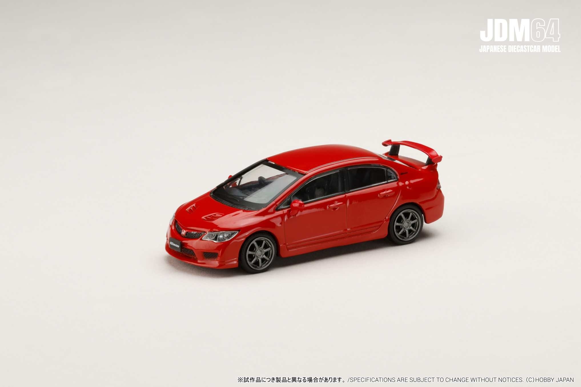 1:64 Hobby Japan - Mugen Civic Type R (FD2), Milano red