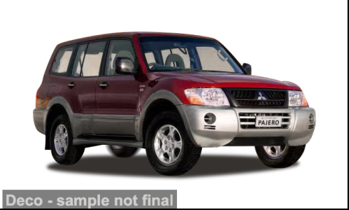 1:18 Sunstar - Mitsubishi Pajero V73 Red