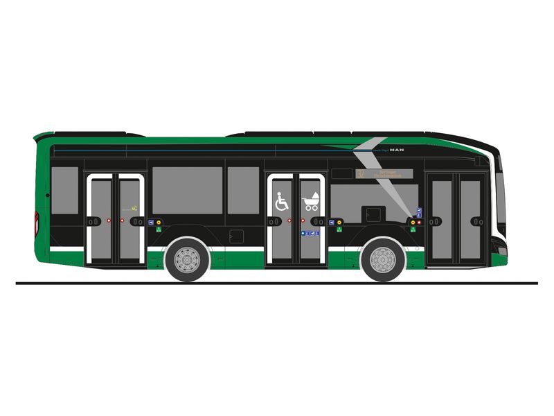 1:87 Rietze - MAN Lions City 10 E, Margarethen Bus AG (CH) 1:87 Rietze - MAN Lions City 10 E, Margarethen Bus AG (CH)