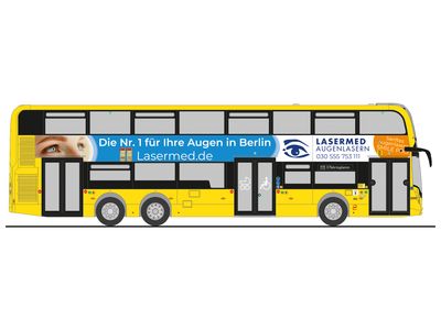 1:87 Rietze - Alexander Dennis Enviro 500, BVG - Lasermed 1:87 Rietze - Alexander Dennis Enviro 500, BVG - Lasermed