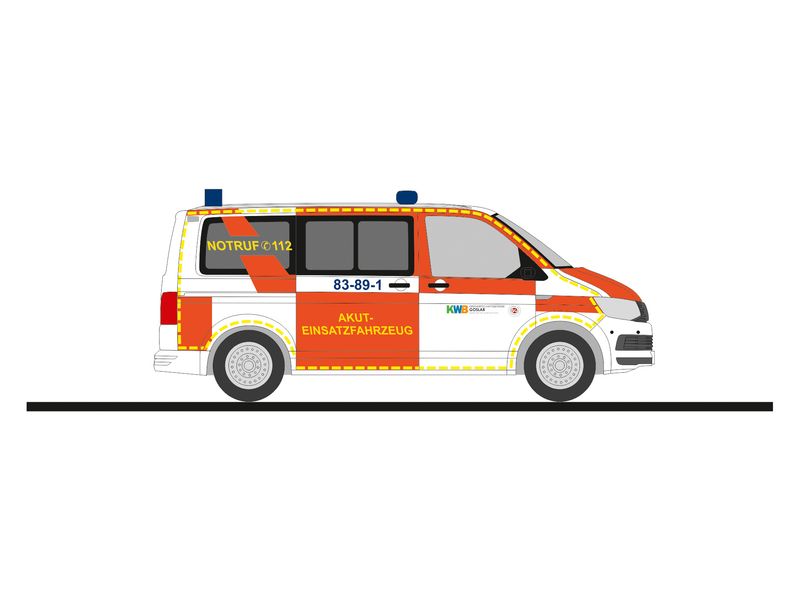 1:87 Rietze - VW T6, Akut-Einsatzfahrzeug Goslar 1:87 Rietze - VW T6, Akut-Einsatzfahrzeug Goslar