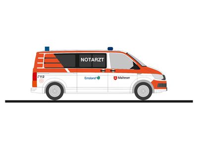 1:87 Rietze - VW T6, Malteser Papenburg 1:87 Rietze - VW T6, Malteser Papenburg