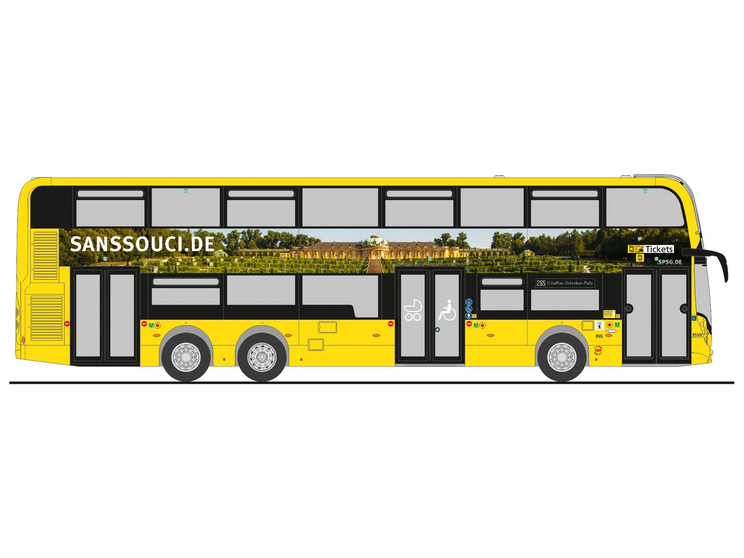 1:87 Rietze - Alexander Dennis Enviro 500, BVG - Sanssouci