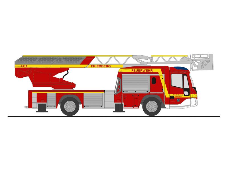 1:87 Rietze - Magirus DLK 32 n.B., FW Friedberg 1:87 Rietze - Magirus DLK 32 n.B., FW Friedberg