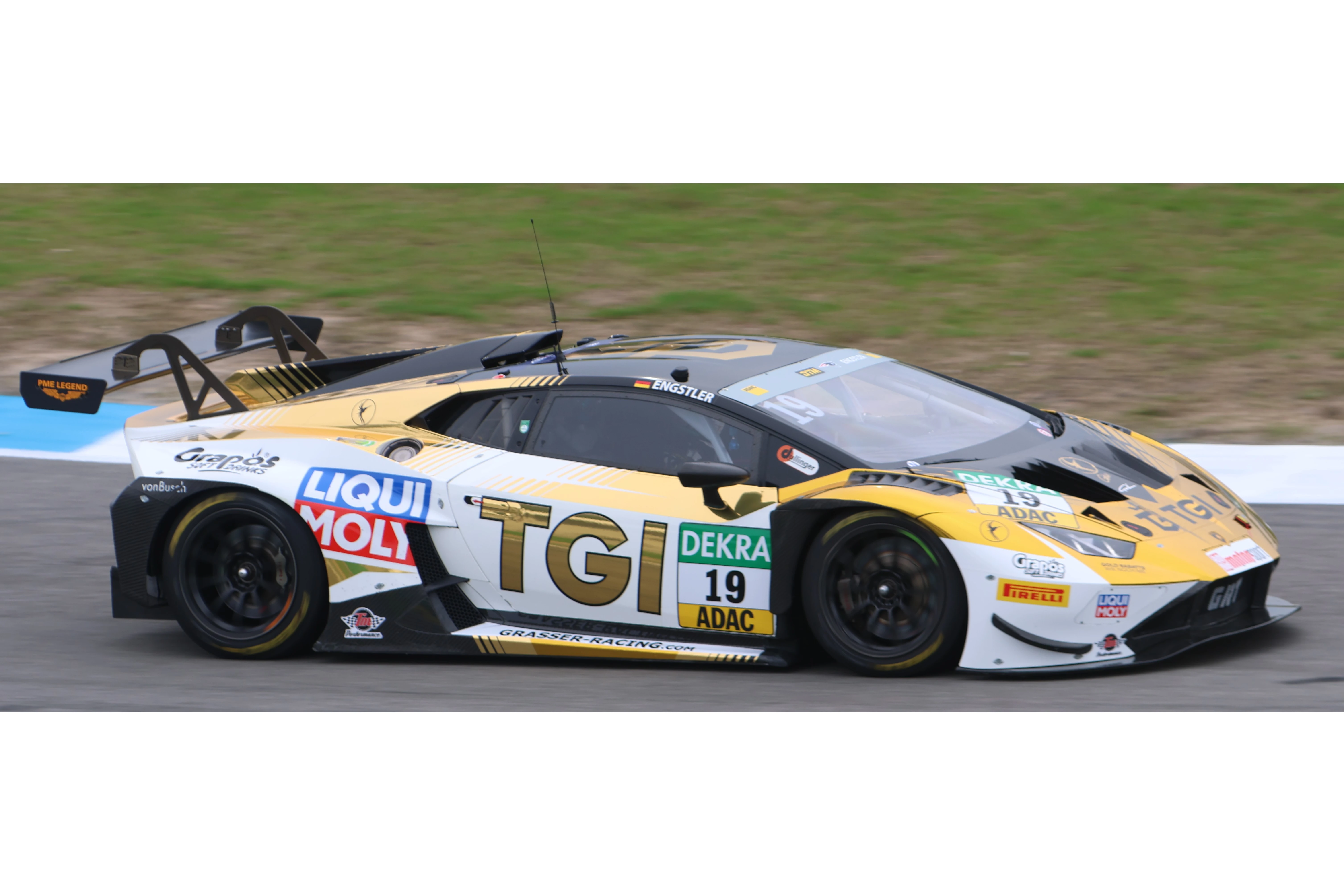 1:43 Spark - Lamborghini Huracán GT3 Evo2 No.19 TGI Team Lamborghini by GRT DTM 2025 Luca Engstler