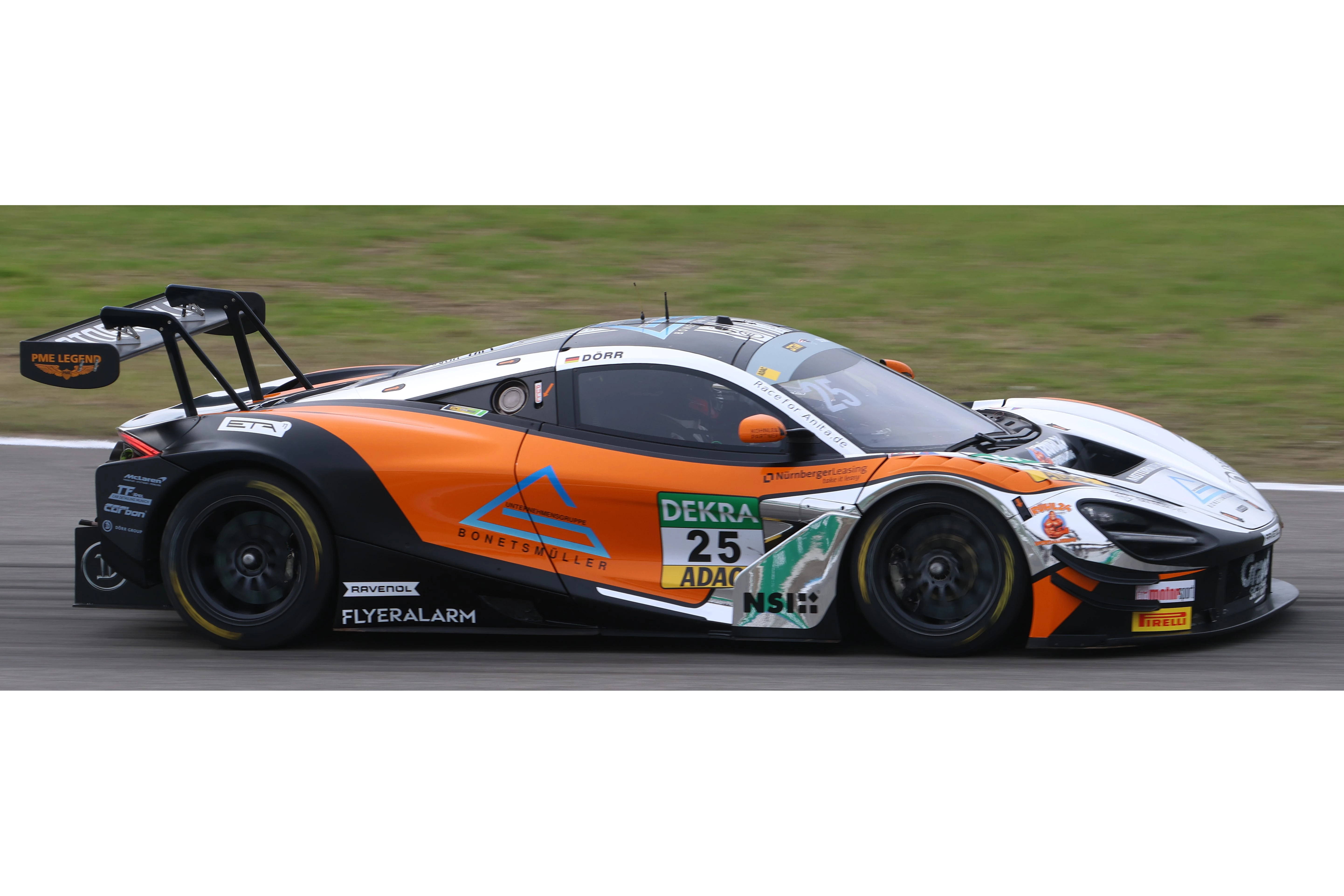 1:43 Spark - McLaren 720S GT3 Evo No.25 Dörr Motorsport DTM 2025 Ben Dörr