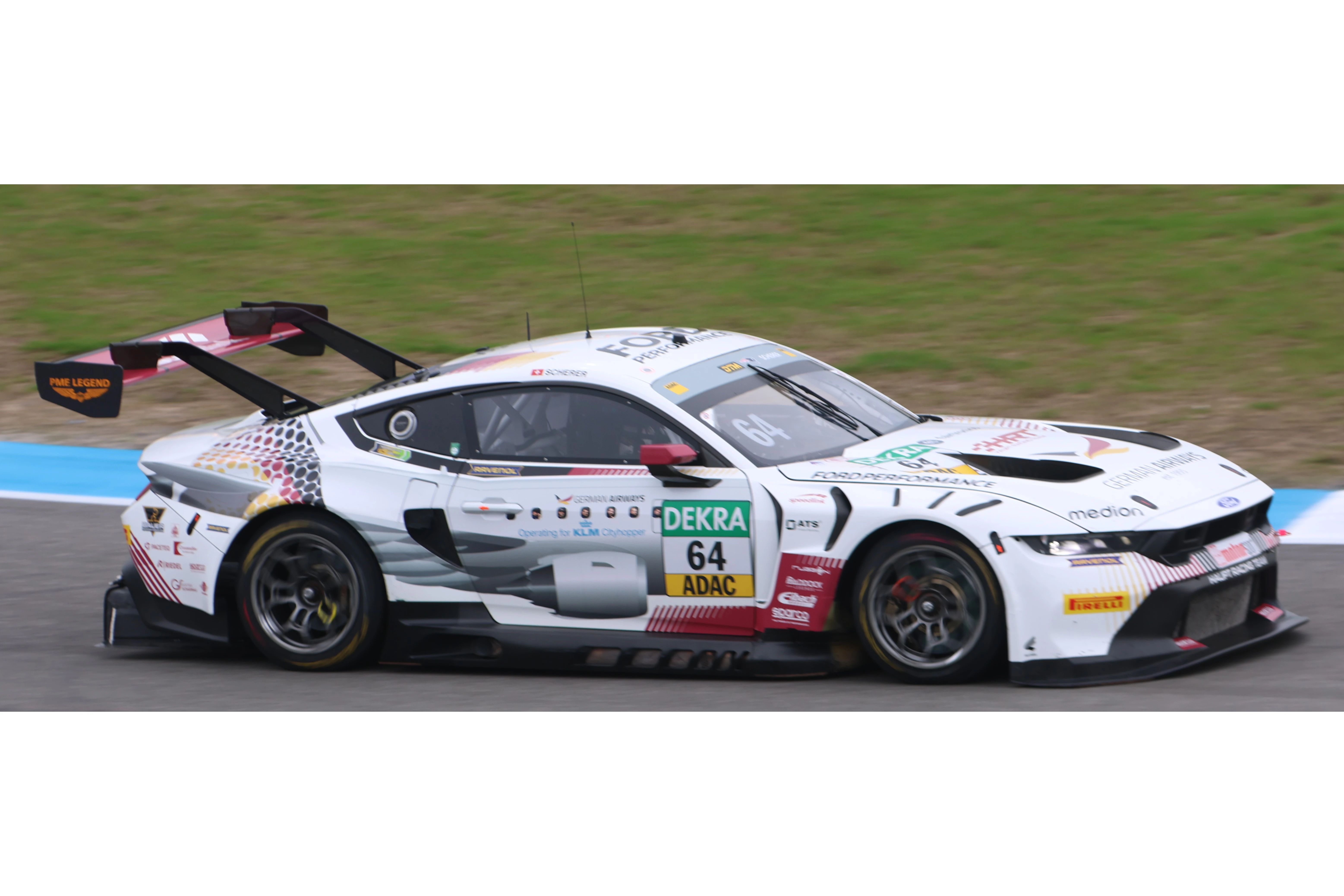 1:43 Spark - Ford Mustang GT3 No.64 HRT Ford Performance DTM 2025 Fabio Scherer