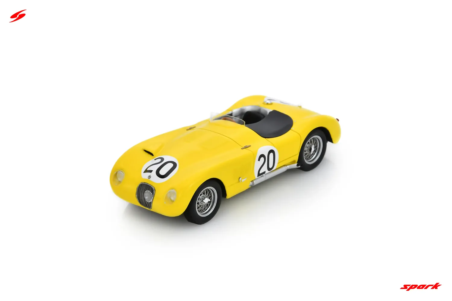 1:43 Spark - Jaguar XK 120 C No.20 9th Le Mans 24H 1953 R. Laurent – C. de Tornaco