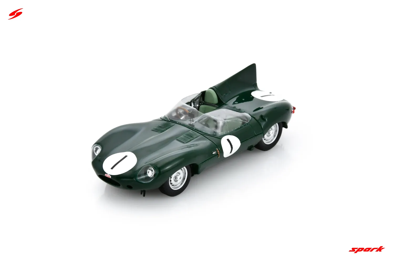1:43 Spark - Jaguar D No.1 6th Le Mans 24H 1956 M. Hawthorn – I. Bueb