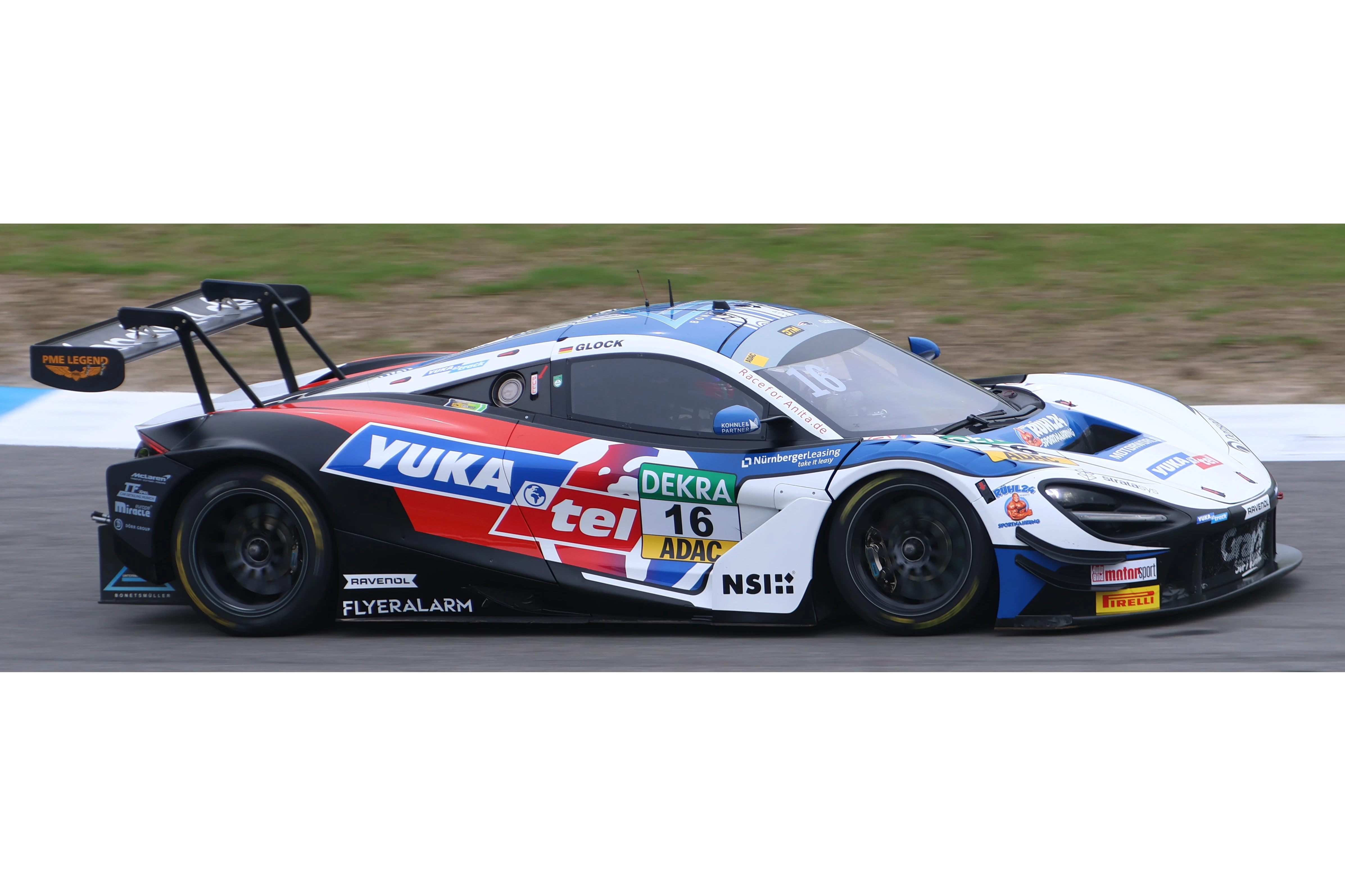 1:43 Spark - McLaren 720S GT3 Evo No.16 Dörr Motorsport DTM 2025 Timo Glock