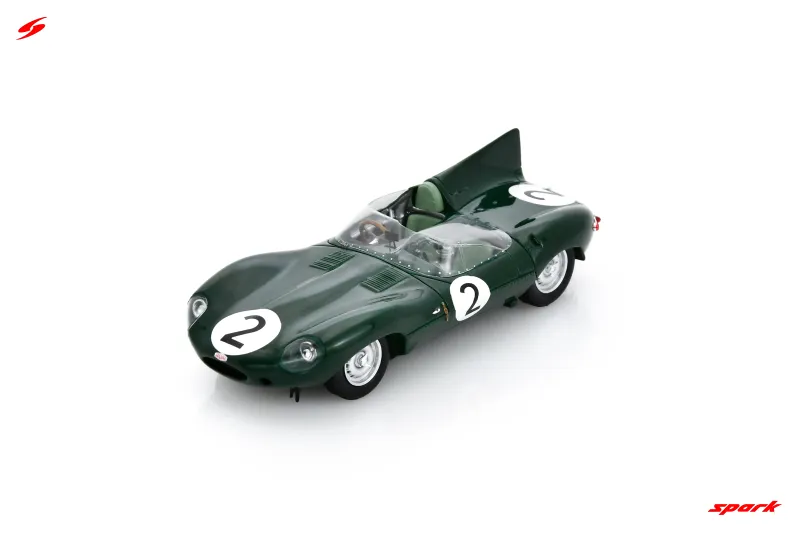 1:43 Spark - Jaguar D No.2 Le Mans 24H 1956 P. Frère – D. Titterington 1:43 Spark - Jaguar D No.2 Le Mans 24H 1956 P. Frère – D. Titterington