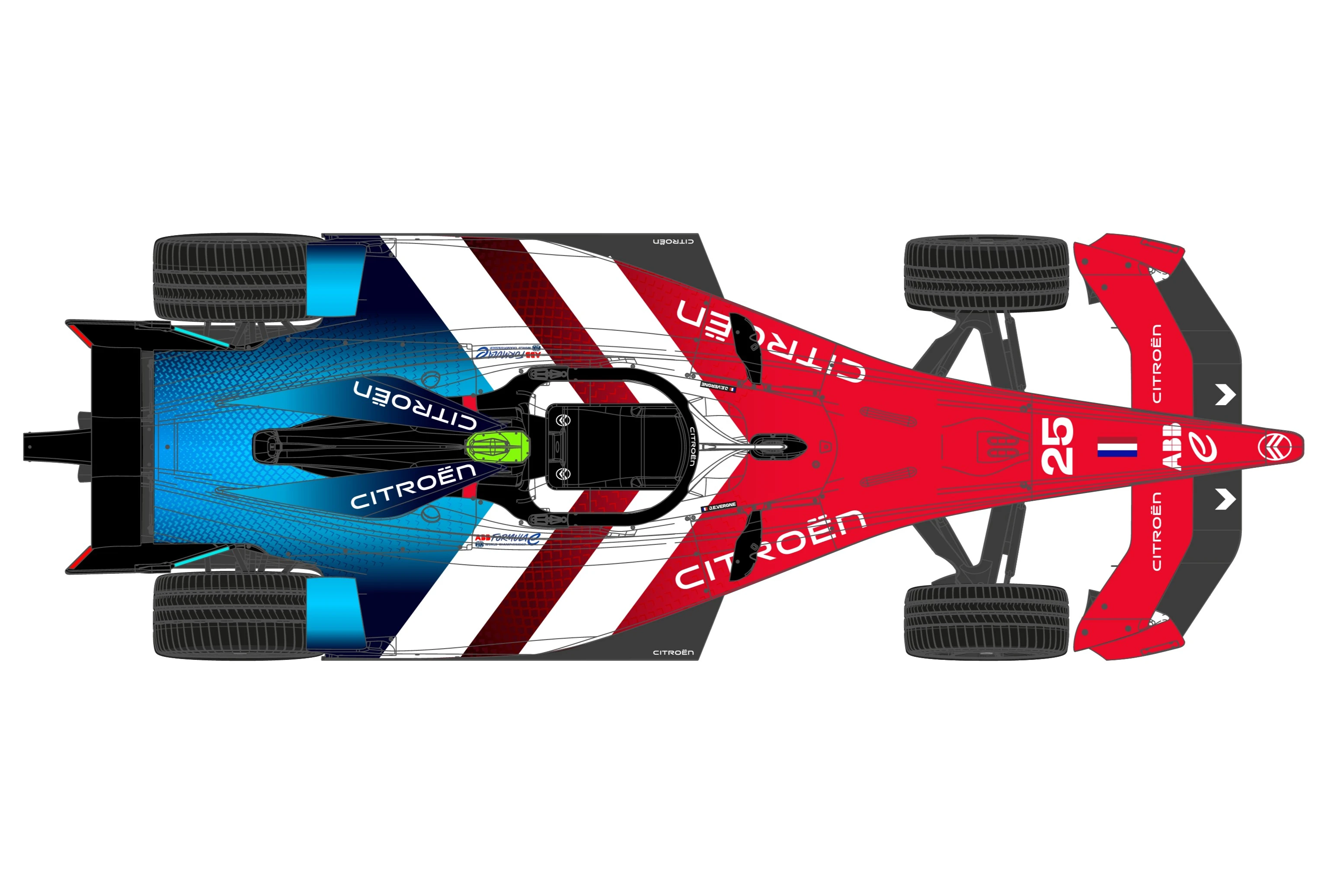 1:43 Spark - CITROËN RACING No.25 Jean-Eric Vergne