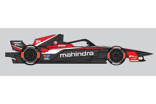 1:43 Spark - MAHINDRA RACING No. 48 Edoardo Mortara
