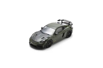 1:18 Spark - Porsche 718 Cayman GT4 RS - Nato Olive with Weissach Package - 2023 1:18 Spark - Porsche 718 Cayman GT4 RS - Nato Olive with Weissach Package - 2023