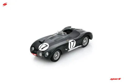 1:43 Spark - Jaguar XK 120 C No.17 2nd Le Mans 24H 1953 P. Walker – S. Moss 1:43 Spark - Jaguar XK 120 C No.17 2nd Le Mans 24H 1953 P. Walker – S. Moss