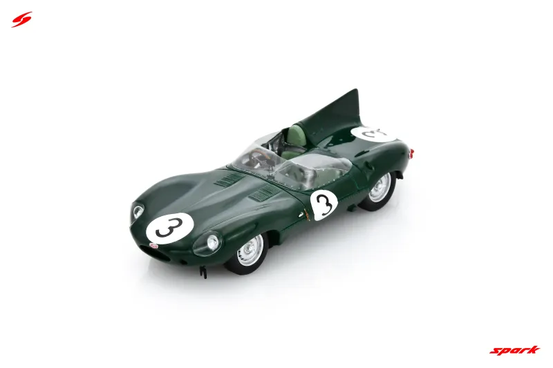 1:43 Spark - Jaguar D No.3 Le Mans 24H 1956 J. Fairman – K. Wharton 1:43 Spark - Jaguar D No.3 Le Mans 24H 1956 J. Fairman – K. Wharton