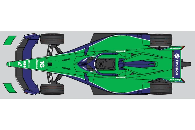 1:43 Spark - ENVISION RACING No.16 Sébastien Buemi