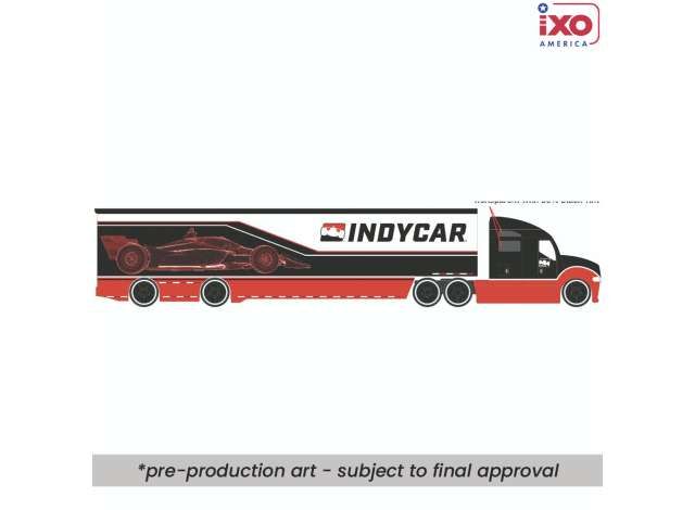 1:64 Ixo USA - INDYCAR Hauler, red/black/white