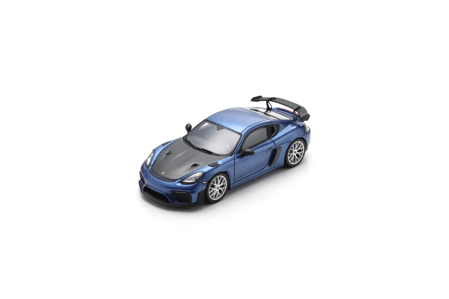 1:43 Spark - Porsche 718 Cayman GT4 RS - Cobalt blue metallic with Weissach Package - 2023