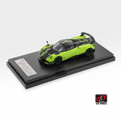 1:64 LCD Models - 2017 Pagani Huayra BC Roadster Green Black 1:64 LCD Models - 2017 Pagani Huayra BC Roadster Green Black