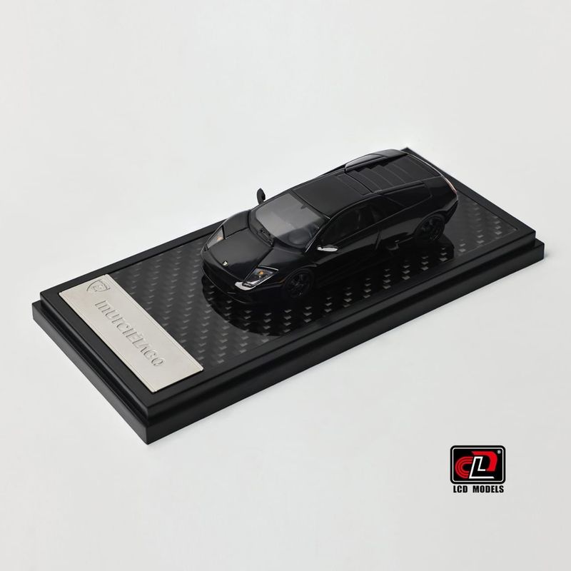 1:64 LCD Models - 2001 Lamboghini Murcielago Black 1:64 LCD Models - 2001 Lamboghini Murcielago Black