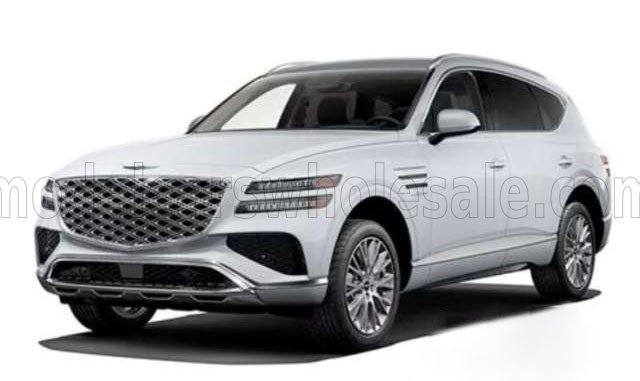 1:43 Bburago - 2022 Genesis GV80 White