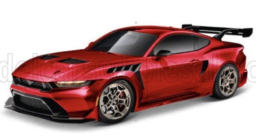 1:43 Bburago - 2025 Ford Mustang GTD 5.2L V8 Red
