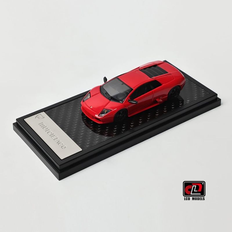1:64 LCD Models - 2001 Lamboghini Murcielago Red 1:64 LCD Models - 2001 Lamboghini Murcielago Red