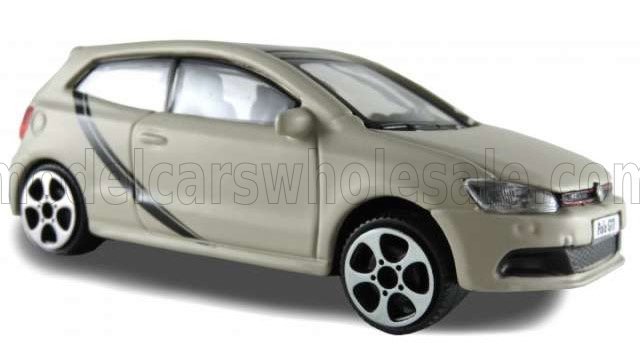 1:43 Bburago - 2010 Volkswagen Polo GTi 1.4L White