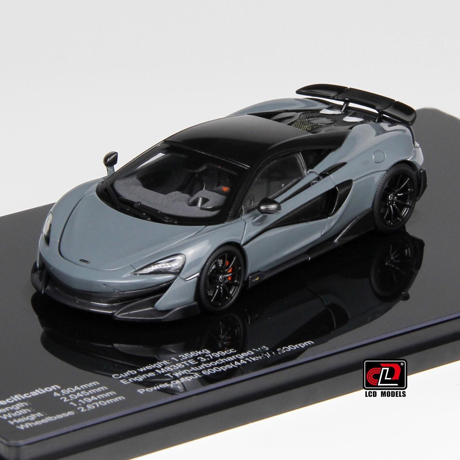 1:43 LCD Models - 2018 McLaren 600LT Grey