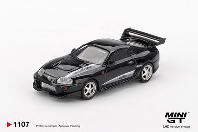 1:64 Mini GT - 2011 Toyota Supra MK4 (A80) Veilside Combat V-II, black *Blister packaging*
