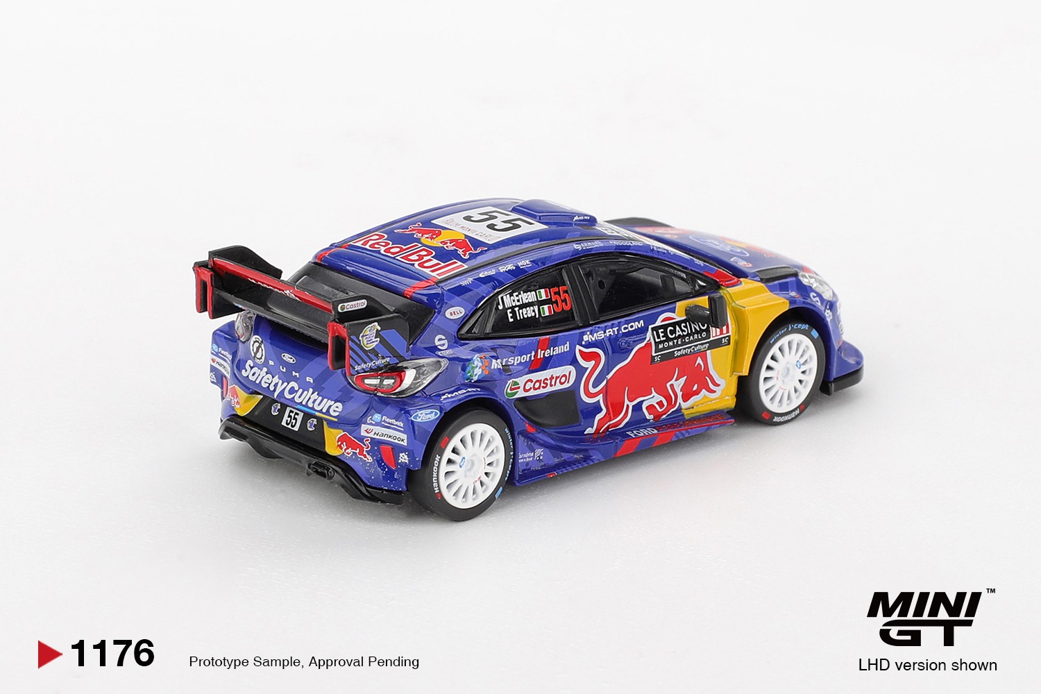 1:64 Mini GT - 2025 Ford Puma Rally 1 #55 M-Sport Ford Rally Monte Carlo *Blister packaging*